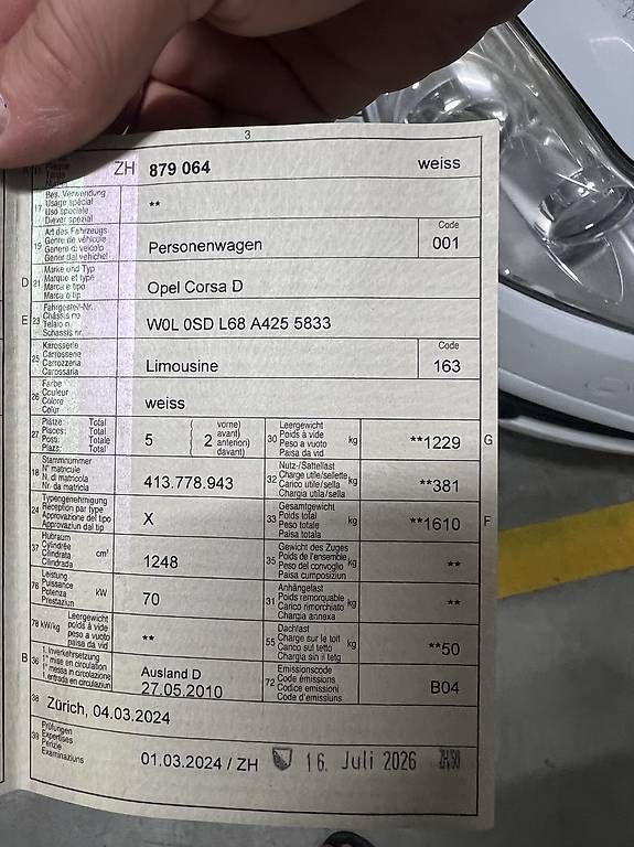 Autos: Frisch mfk Diesel  – Gebraucht aus Wetzikon ZH von swiss0030 3