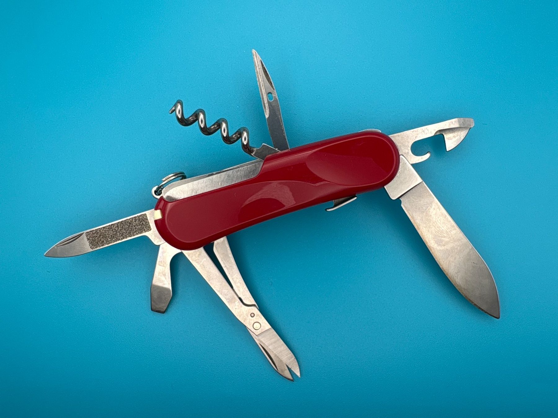 Victorinox Couteaux de poche: Victorinox Evolution S14 mit Phoenix Mecano Branding – D'occasion à Elgg par Jo_Naj 1