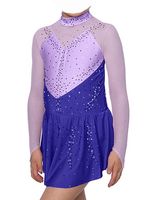 Eiskunstlauf Eislauf Kürkleid 14 / 158-164 neu mit Etikett