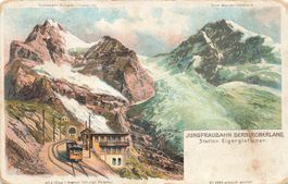 Jungfraubahn Berner Oberland Eigergletscher