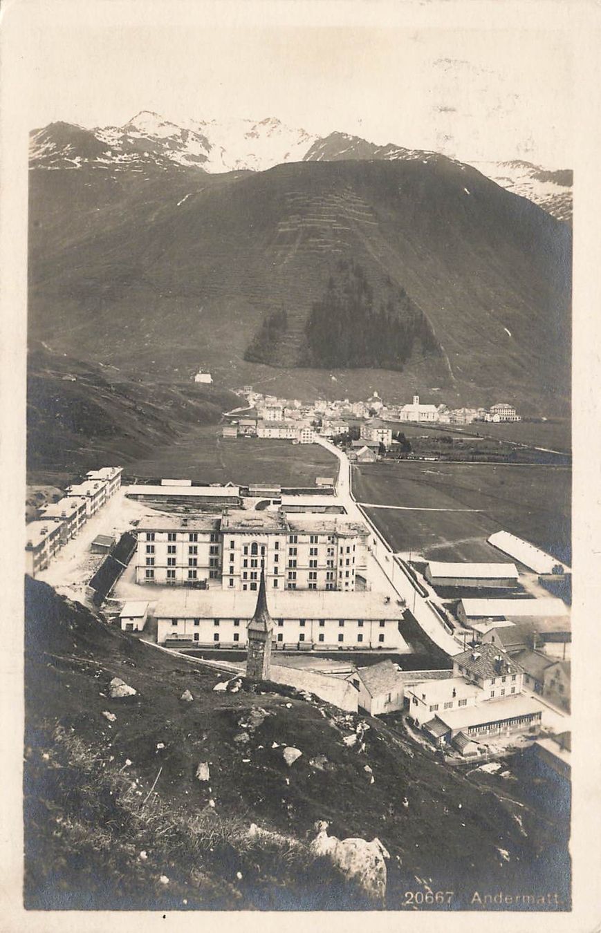 Cartoline postali: Andermatt – Usato da Biasca venduto da Blenio71