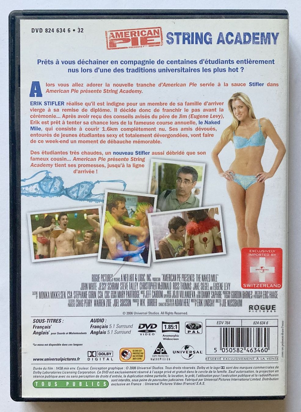 Tutti i DVDs: AMERICAN PIE PRESENTE STRING ACADEMY (1 DVD) – Usato da Bottens venduto da hotter-than-hell 1