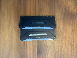 Corsair Vengeance RGB Pro, 2 x 8GB, 3200 MHz, DDR4-RAM, DIMM