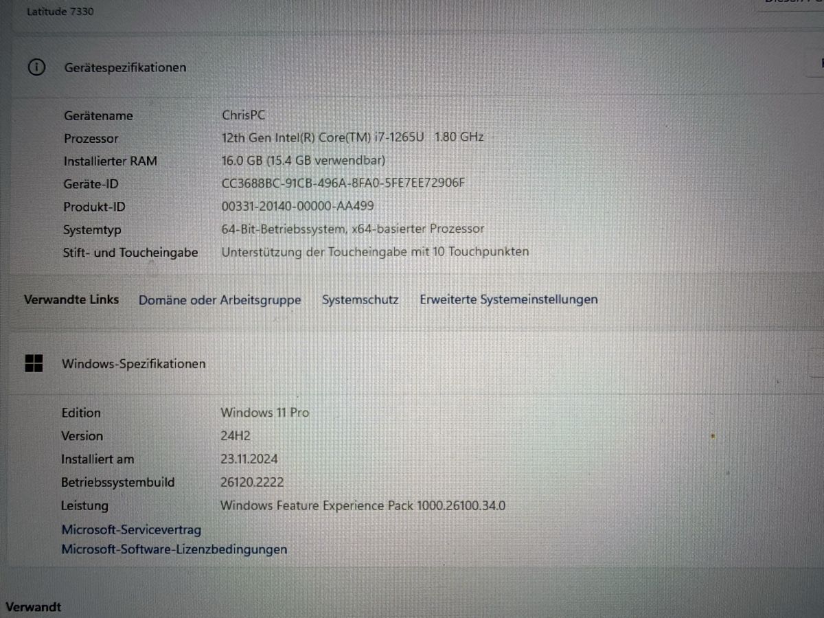Dell Notebooks: Dell Latitude 7330 – Gebraucht aus Basel von off_5j8l 2