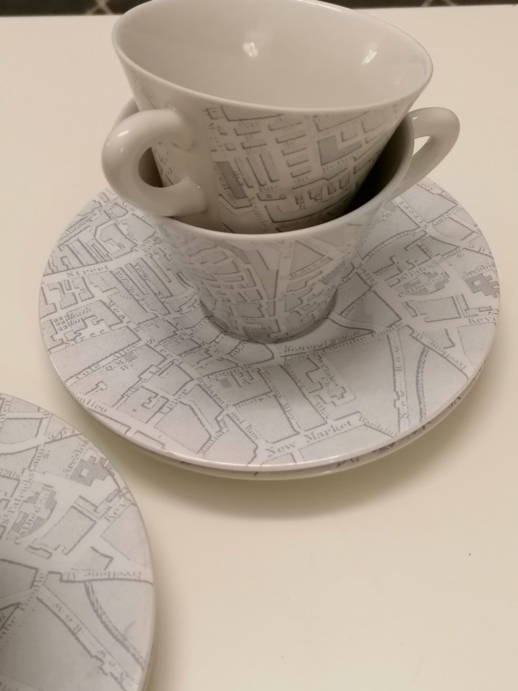 Amici Tassen: Philip Johnson Silver Cities Four Seasons - 5Stk.-SELTEN – Neu (gemäss Beschreibung) aus Basel von vintagecollector 1