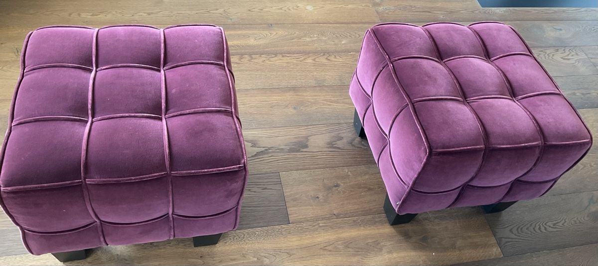 Lambert Sgabelli: 2 Cube Hocker von Lambert Möbel Design – Usato da Oberkirch LU venduto da Roeschu28 3