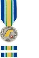 Auslandeinsatz West Sahara mit 2 Ribbon