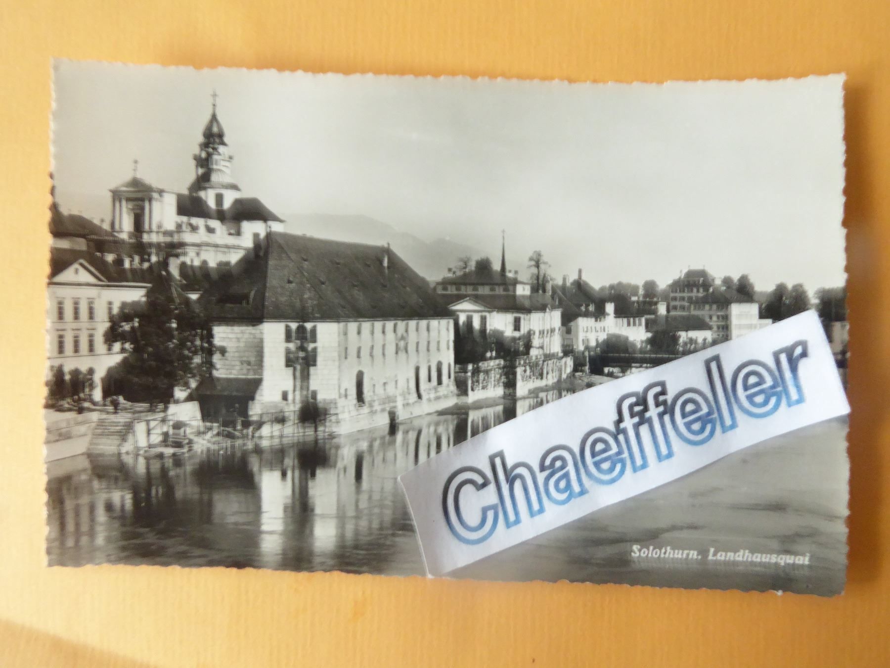 Cartoline postali: Solothurn, Landhausquai – Nuovo (secondo la descrizione) da Zürich venduto da Chaeffeler