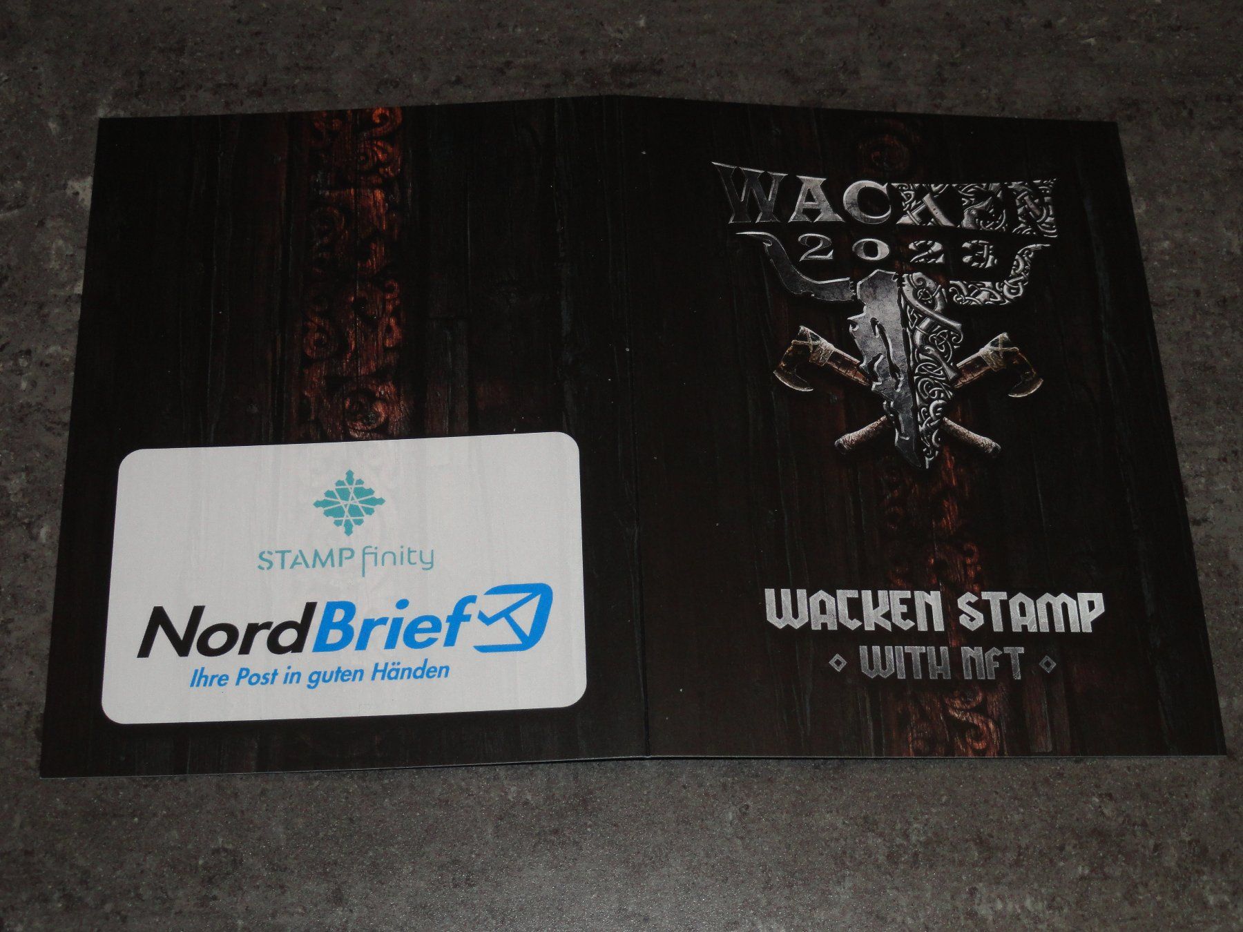 CRYPTO Stamp 2017 WACKEN FESTIVAL Nordbrief Deutschland (Neu (gemäss  Beschreibung)) in Dagmersellen für CHF 40 – mit Lieferung auf Ricardo kaufen