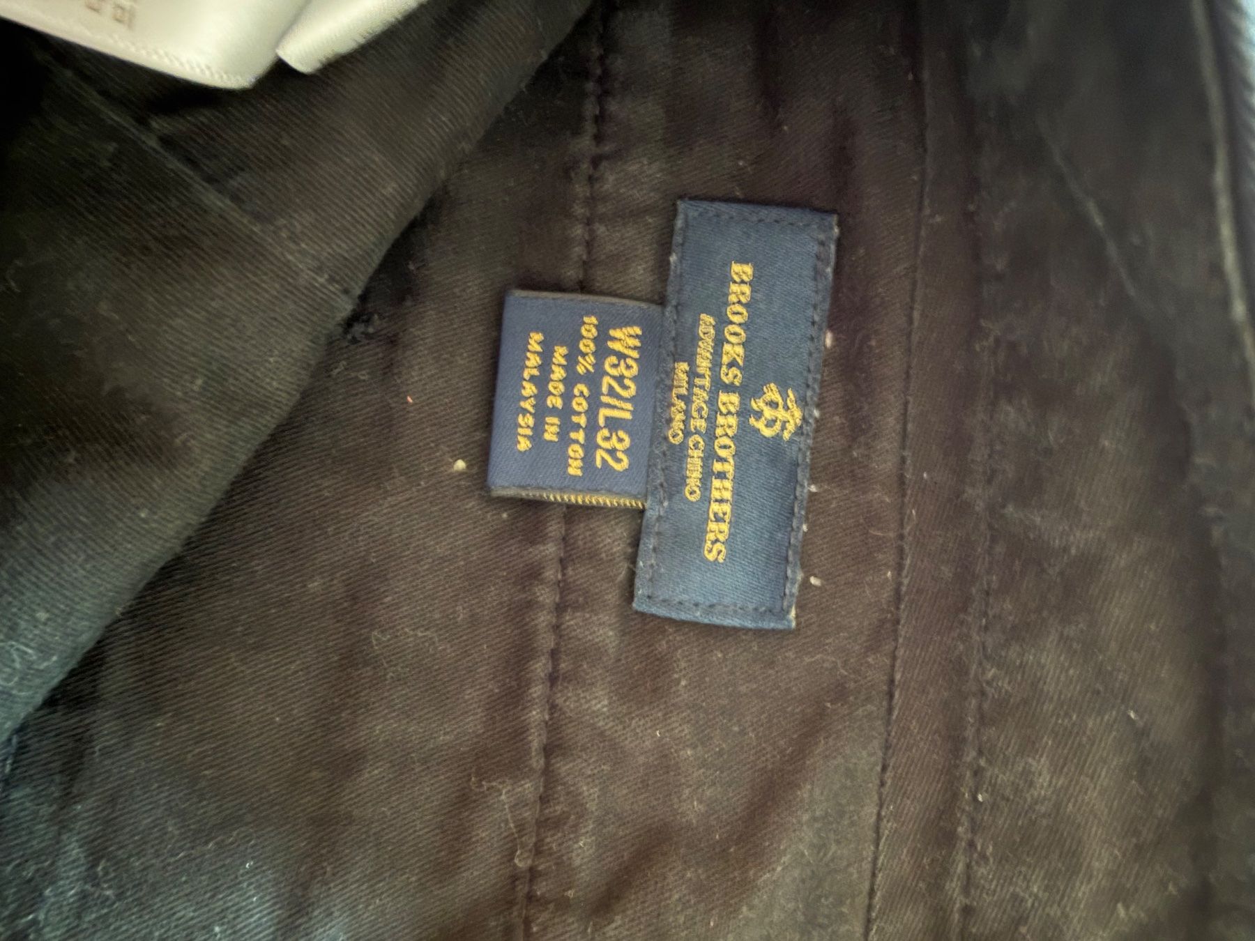 Hosen: Brooks Brothers - Advantage Chino - Navy: Size 32/32 – Gebraucht aus Genève von RM-CH 3