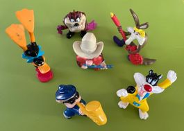 6x Bugs Bunny 1994 Looney Tunes KONICA ROCKBAND Comic Figur