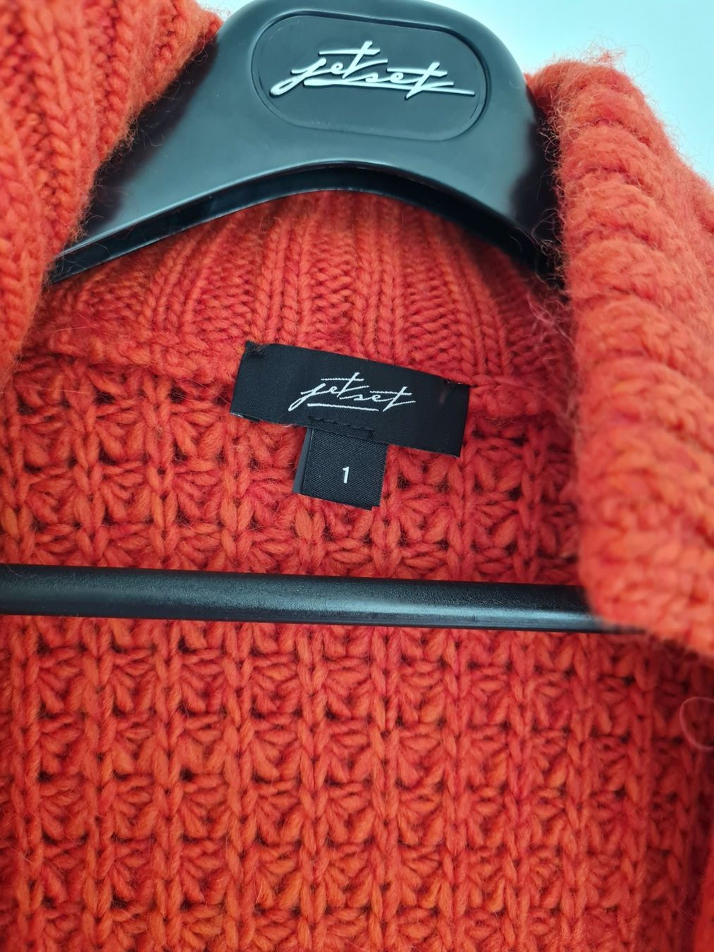 Giacche: JET SET STRICKJACKE WOLLJACKE GR.1 KAPUZE – Usato da Steg im Tösstal venduto da goldlionfree 3