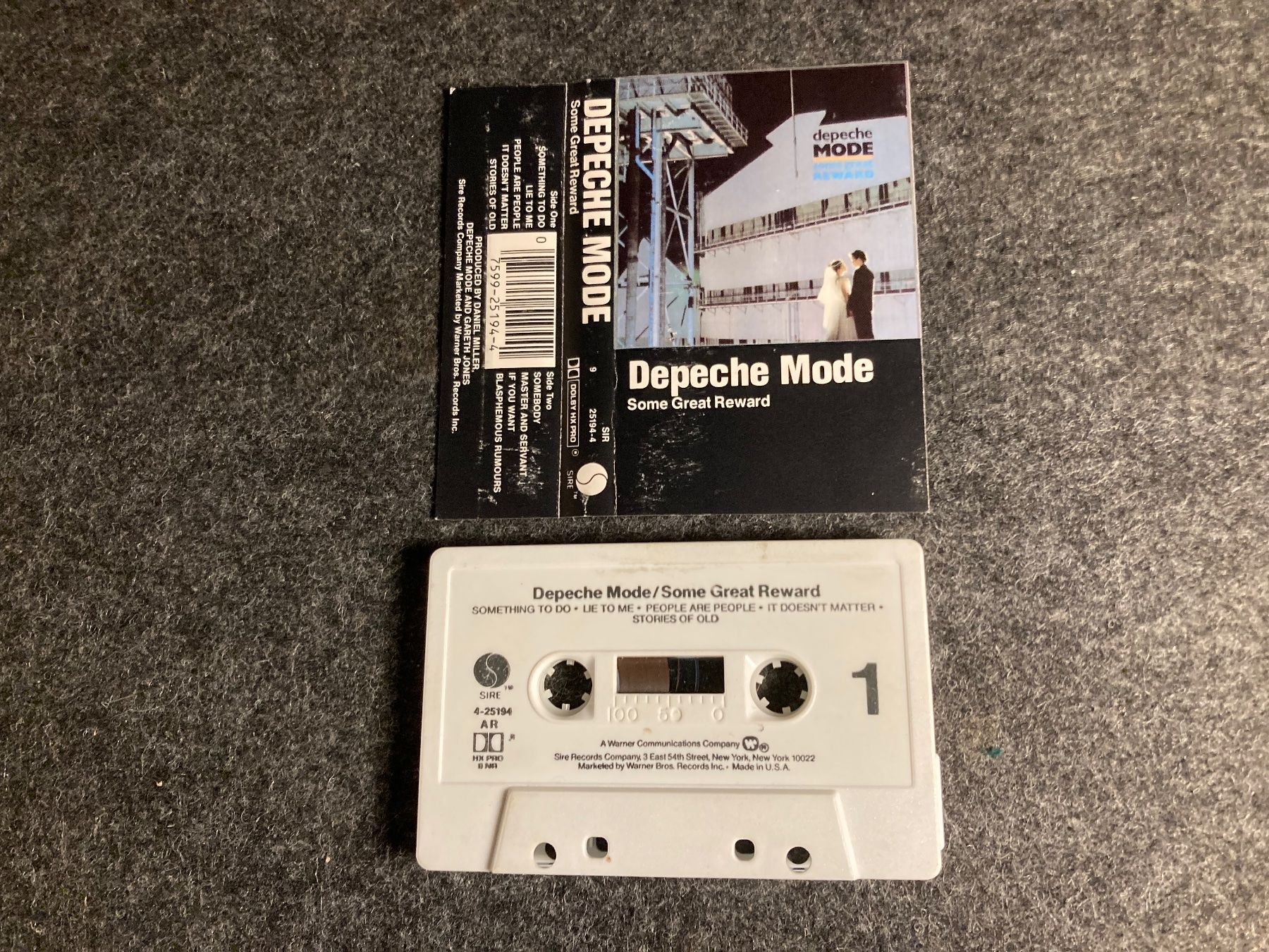 Musicassette: Depeche Mode - Some Great Reward (MC) – Usato da Fribourg venduto da Karushi 3