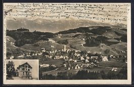Grub, Gasthaus Fünfländerblick mit den