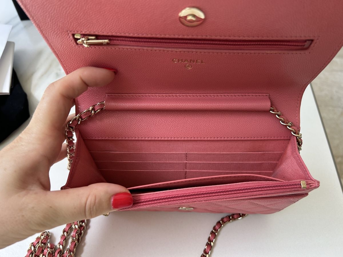 Chanel Borse da donna: Chanel Wallet on Chain, Pink Caviar – Nuovo (secondo la descrizione) da Pfeffingen venduto da Eva_GoVintage 5