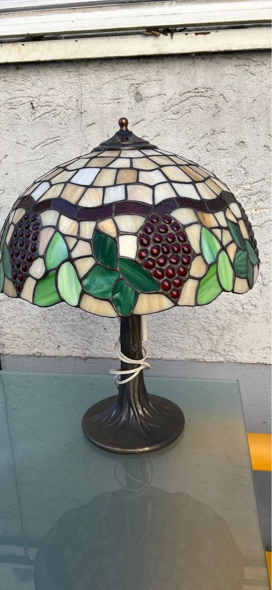 Lampade: Tiffany Tischleuchte Lampe – Usato da Münchenstein venduto da Sozial_Labor_Brocki