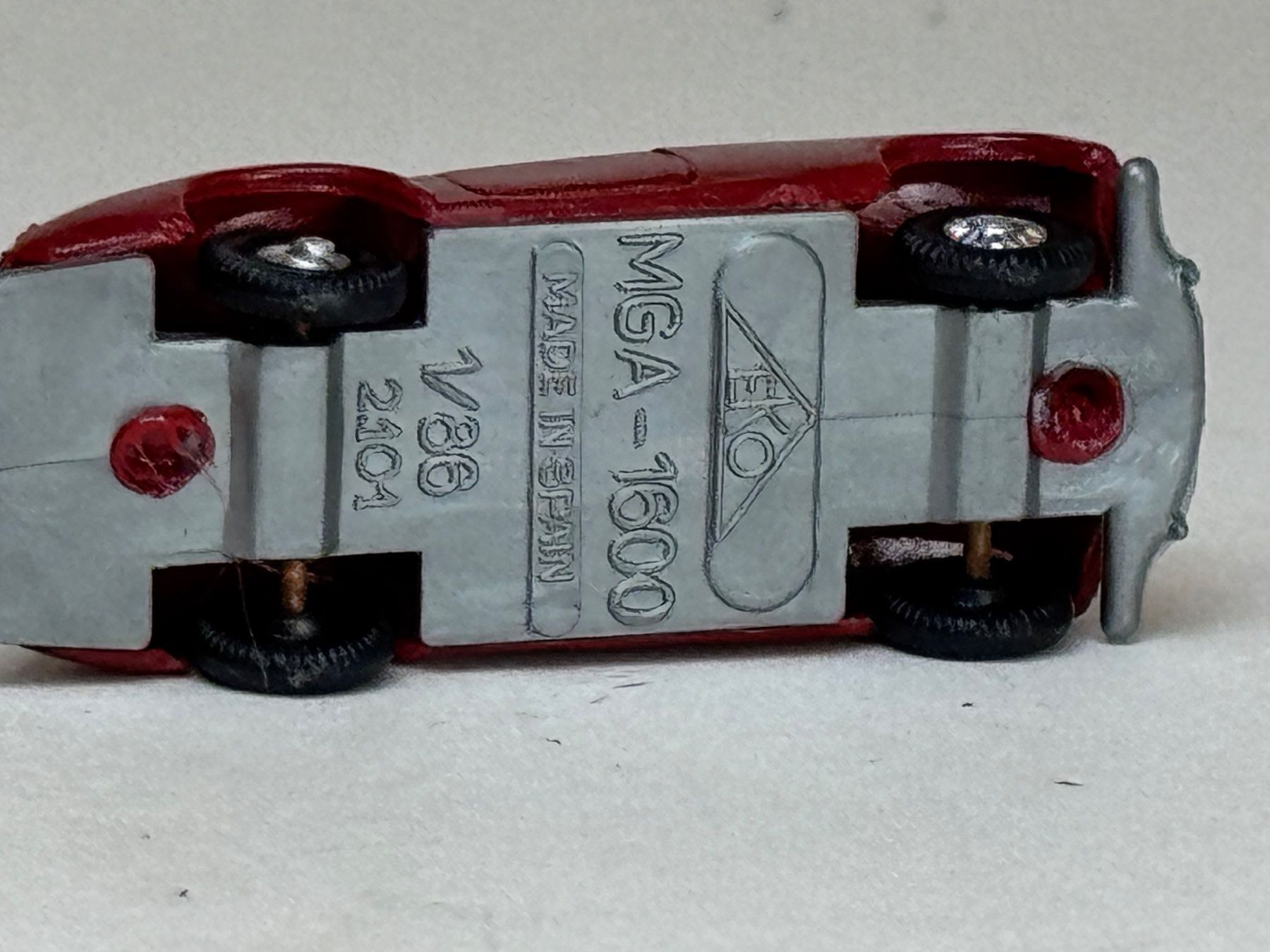 Modellini d'auto: GB- EKO MG A 1600 weinrot – Usato da Elm venduto da Wikmtz 2