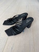 Elegante Leger Sandaletten, schwarz, Grösse 39, Top!