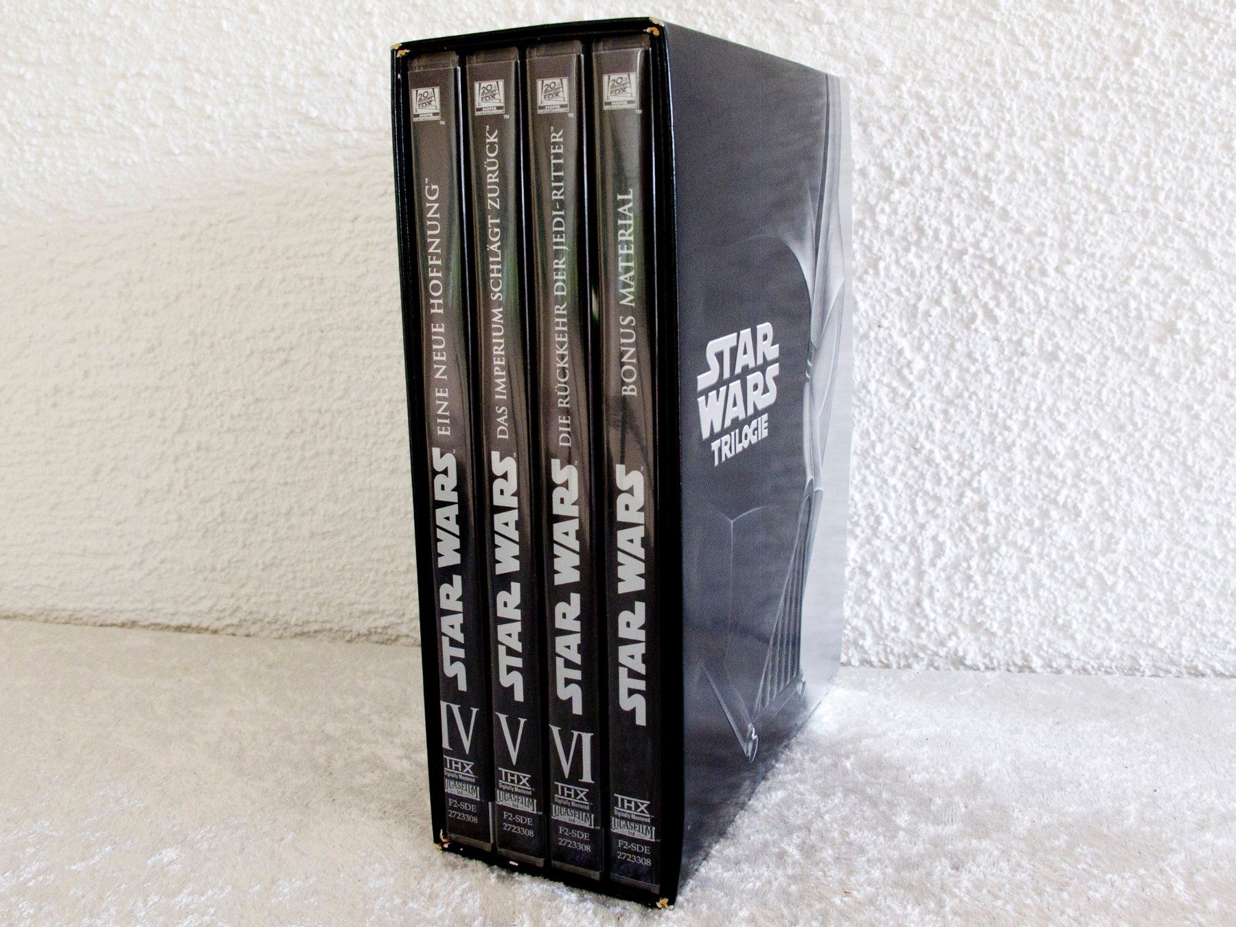 Alle DVDs: STAR WARS Original DVD Trilogy Box mit THX digital mastering – Gebraucht aus Blauen von wosonst 1