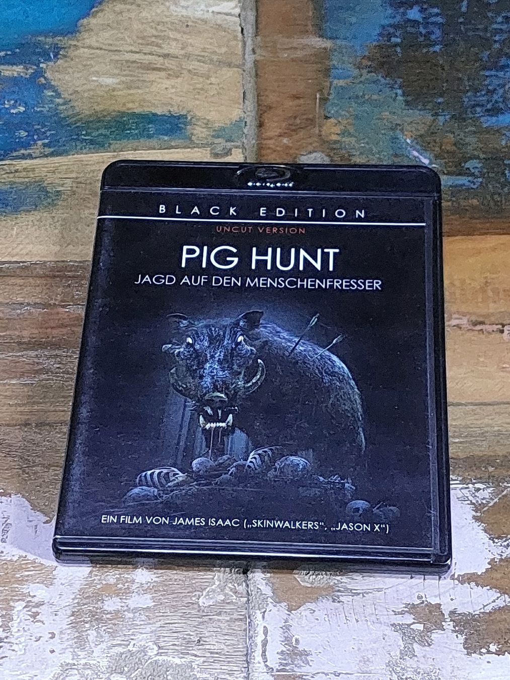 Tous les DVDs: Pig Hunt, Blu Ray Horror Black Edition – D'occasion à Winterthur par Belzarek