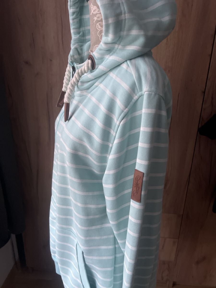 Giacche: gestreifte Sweatjacke, Grösse XXL – Usato da Seon venduto da Sunny-Schmuck78 2