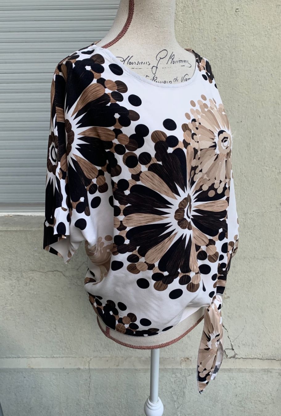 Top: Super top à nouer  CHARGET 100%viscose t.M-L – Usato da Martigny venduto da only__you