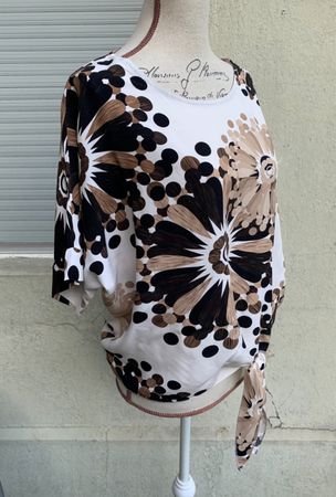 Super top à nouer  CHARGET 100%viscose t.M-L