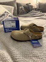 Birkenstock Boston Clogs Taupe