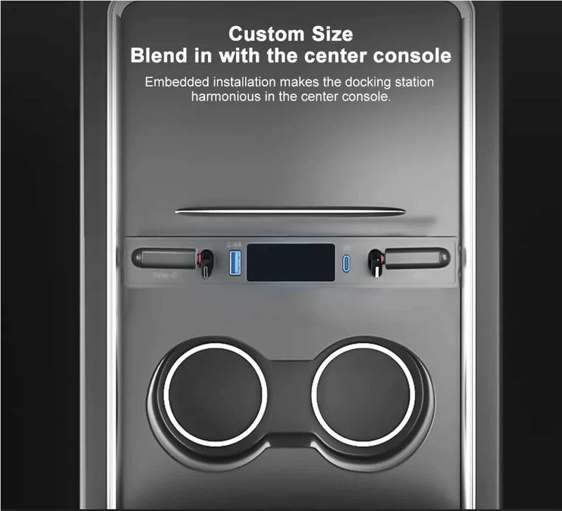 Docking station: USB Docking-Station Tesla Model 3/Y Facelift 2021/2024 – Nuovo e nell'imballaggio originale da Dietikon venduto da e-car-shop.schweiz 5