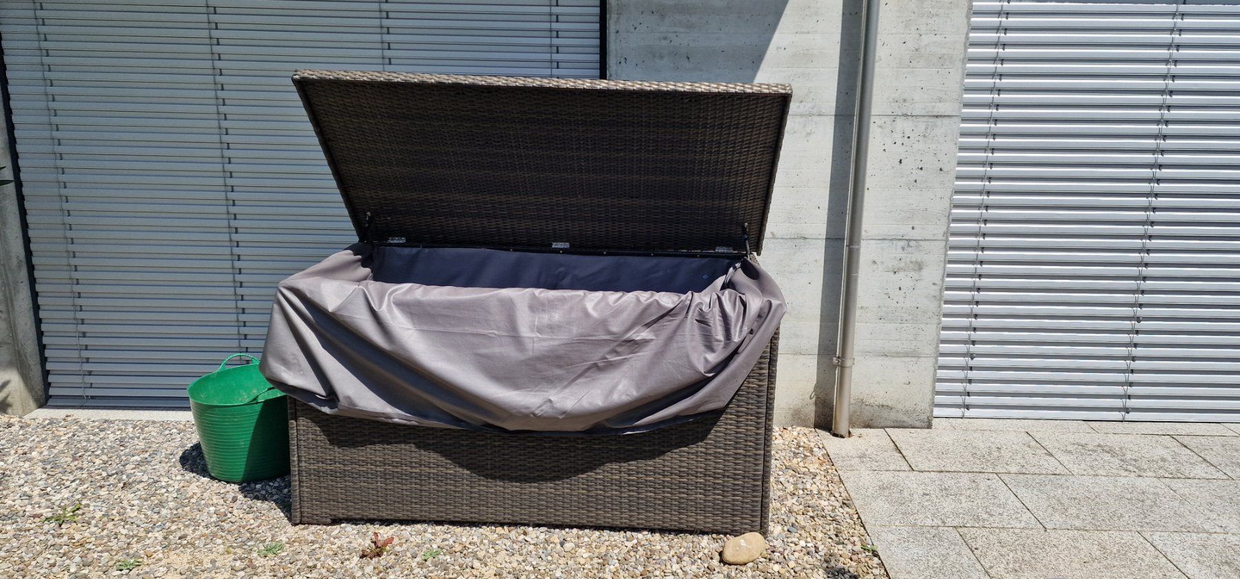 Divani: Gartenlounge rattan wetterfest – Usato da Erschwil venduto da norge99 2