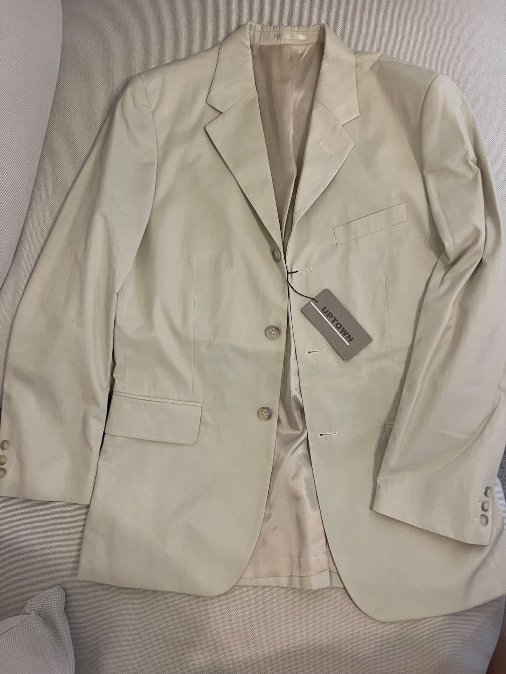 Jacken: Herren Sakko offwhite Gr. M-L – Neu (gemäss Beschreibung) aus Zürich von secondhandpassion 1