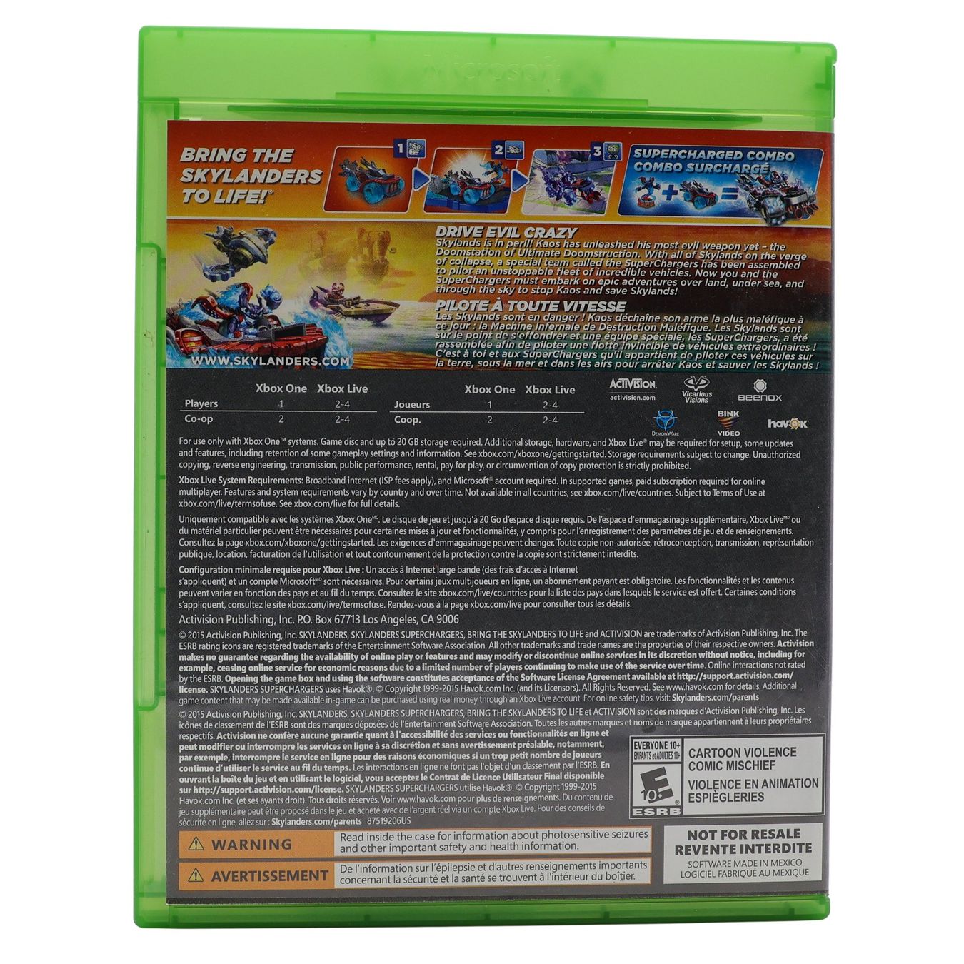 Giochi: Skylanders SuperChargers - XBOX ONE – Usato da Paudex venduto da dindeboy 1