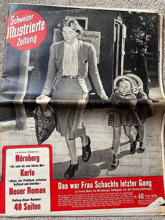 Riviste & Magazine: Nürnberger Prozesse 1946 - Schweizer Illustrierte – Usato da Binningen venduto da peter.binningen