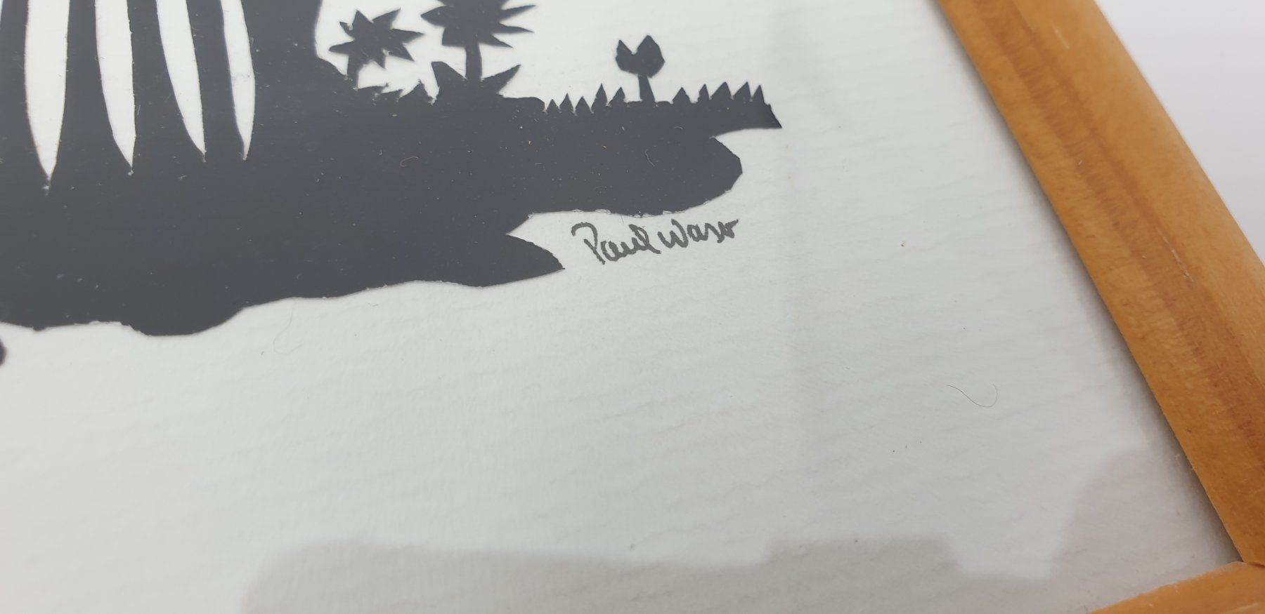 Grafiken & Lithographien: 4 Scherenschnitte Paul Walser – Gebraucht aus Emmen von magelan 3