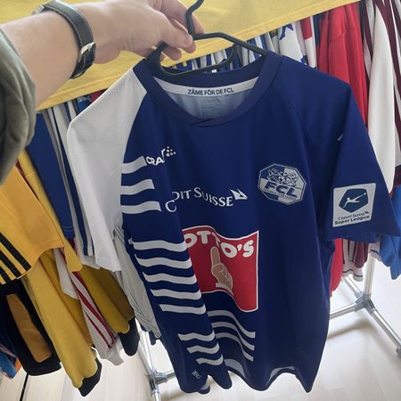 Matchworn Trikot Fc Luzern Abubakar Craft