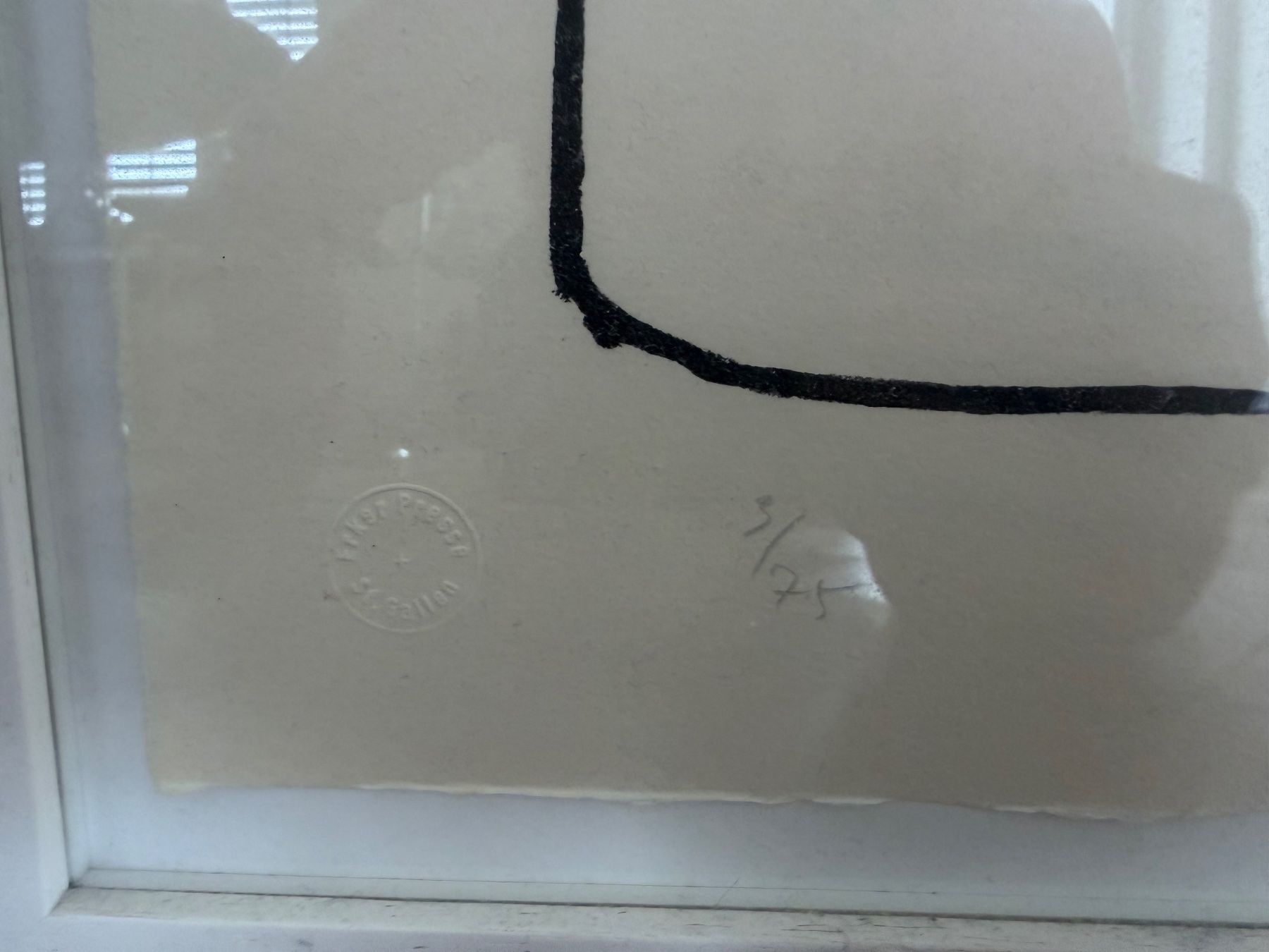 Grafiken & Lithographien: Antoni Tapies Lithographie – Gebraucht aus Zürich von itsnoahsaccount 1