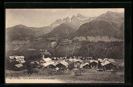 Champéry, Champéry et la Dent du Midi
