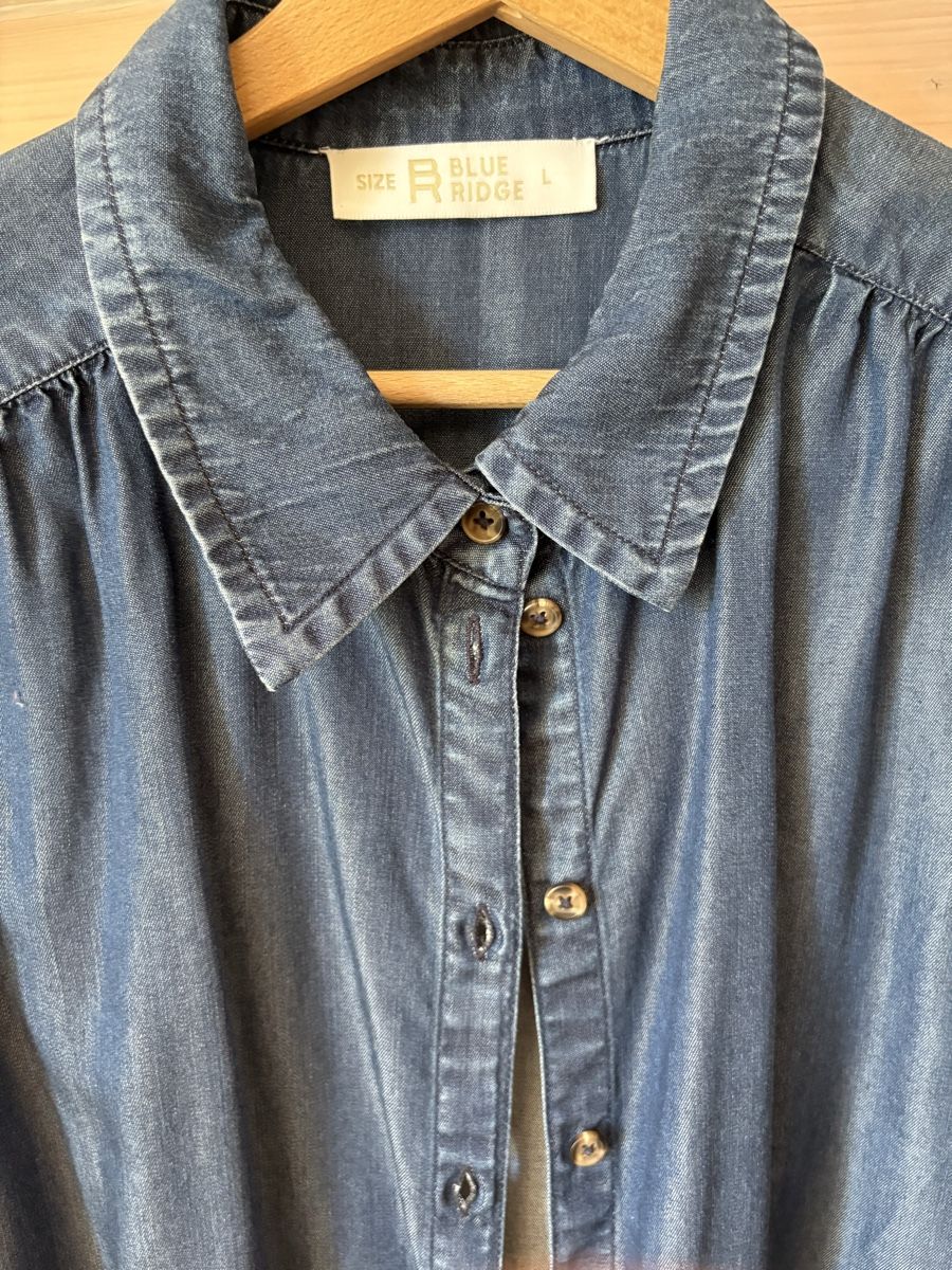 Camicette: LEICHTE JEANSBLUSE – Nuovo (secondo la descrizione) da Bettwiesen venduto da wombat90 1