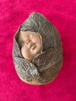 unikat Vase mit Babygesicht