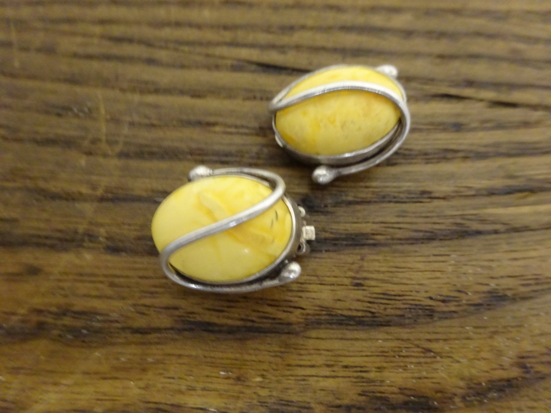 Boucles d'oreille: Bernstein Clips – D'occasion à Oetwil am See par Golfsud 3