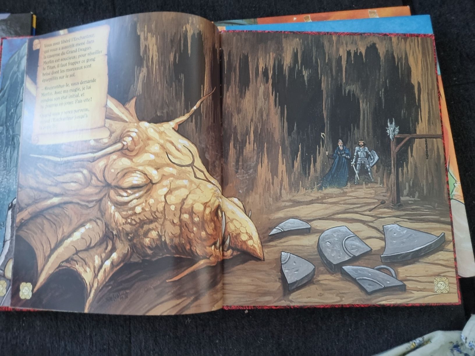 Libri: Livre-jeu Les 100 Chevaliers d'Arthur  – Usato da Fribourg venduto da sal_5ln6 8