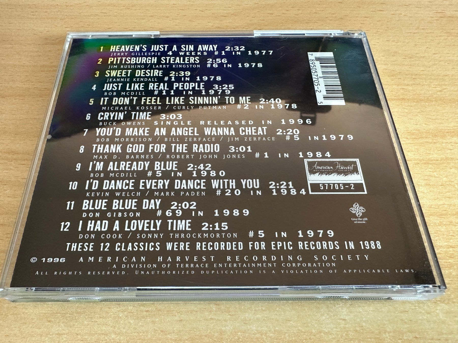 CD: The Kendalls - So Many Hits It's Sinful! – Usato da Rikon im Tösstal venduto da Alpenmutz 1
