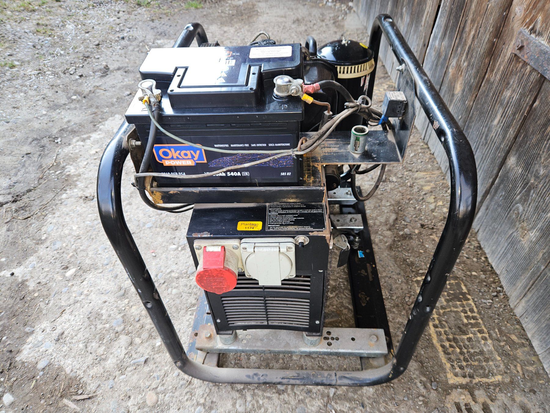 Generatori di corrente: Stromerzeuger Diesel 380 V – Usato da Oberburg venduto da M86 1