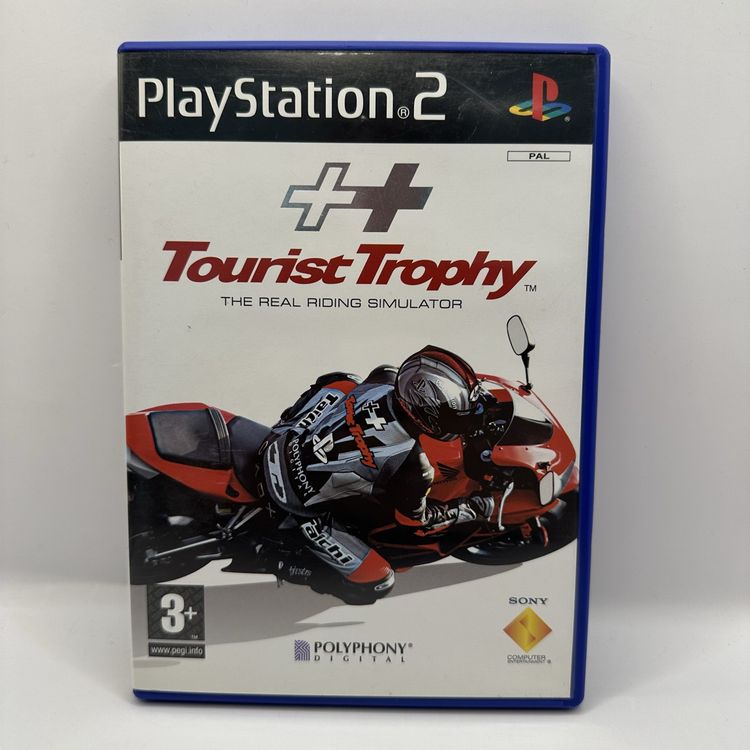 TOURIST TROPHY REAL RIDING SIMULATOR SONY PS2 PLAYSTATION 2 PAL COMPLET