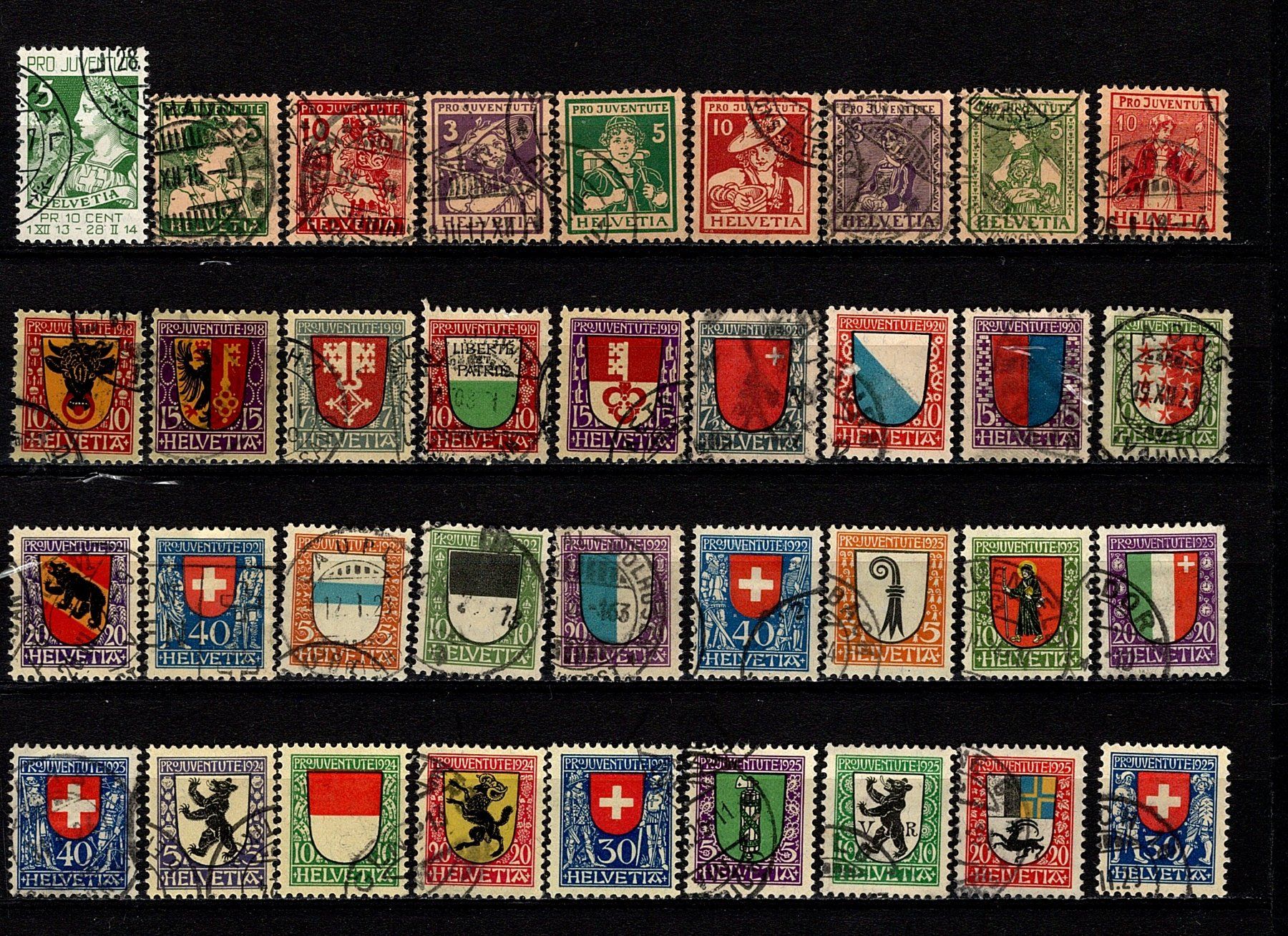 Alle Briefmarken: Pro Juventute (829) – Gebraucht aus Burgdorf von blinky01