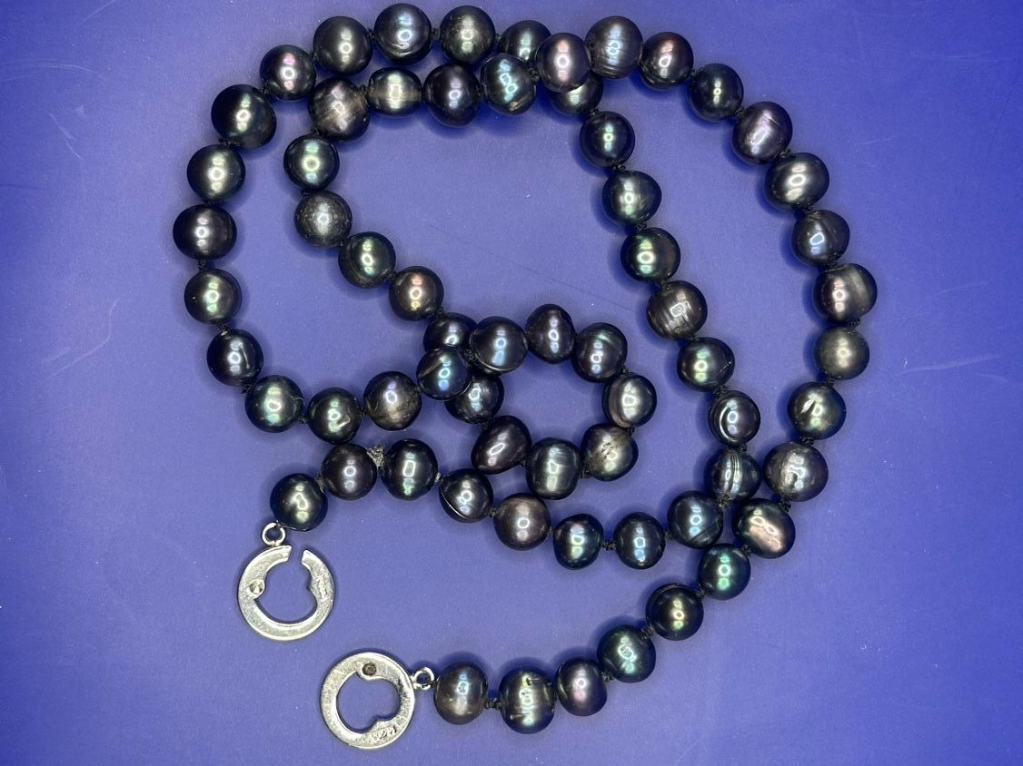 Catenine: Tahitiperlenkette | schwarze Perlen – Usato da Olten venduto da Julia.Ramona