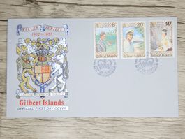 CL05 Enveloppe + Timbre Gilbert Islands 1977