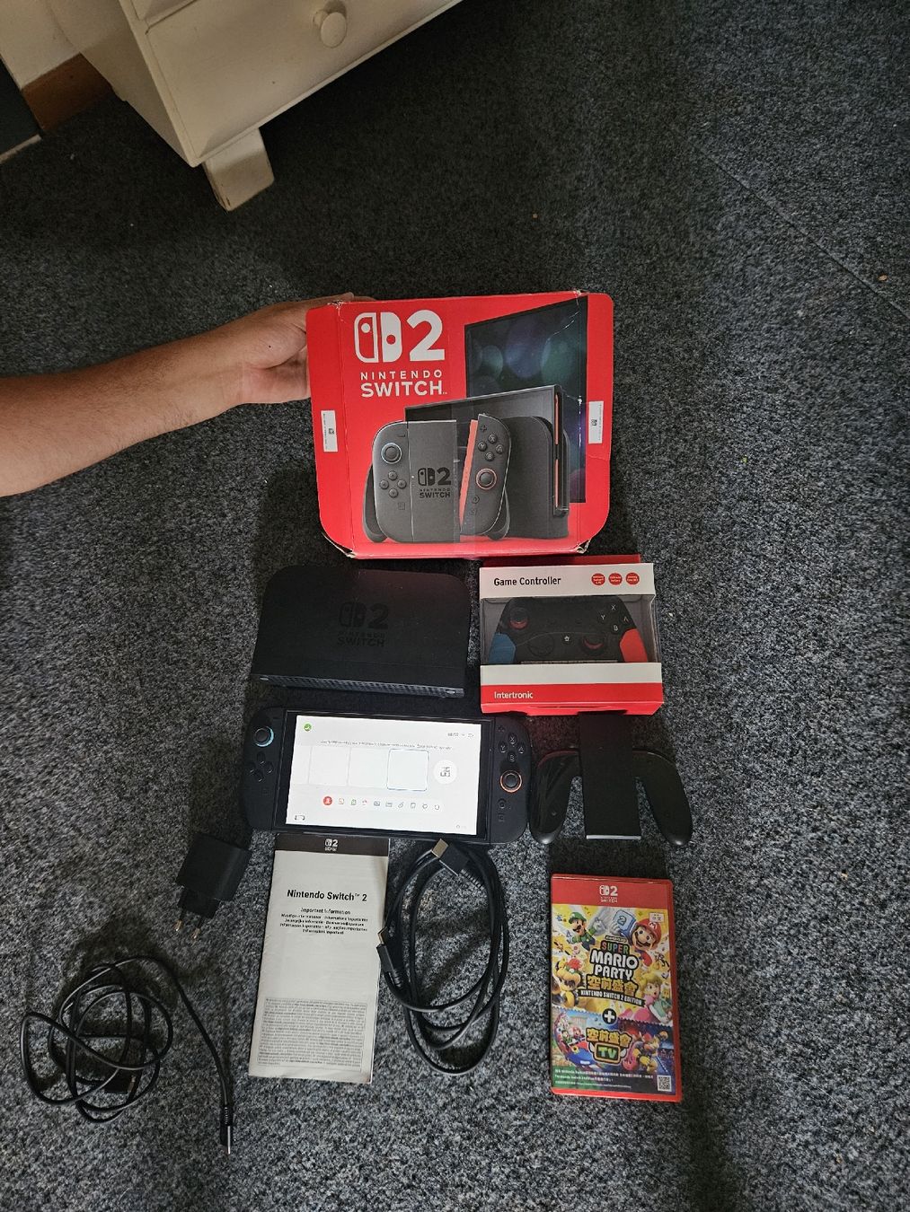 Nintendo Console: Nintendo Switch 2 mit  Mario Party Bundl.  – Usato da Wohlen AG venduto da van_9pyk