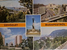 Ansichtskarte Ungarn Budapest 1981