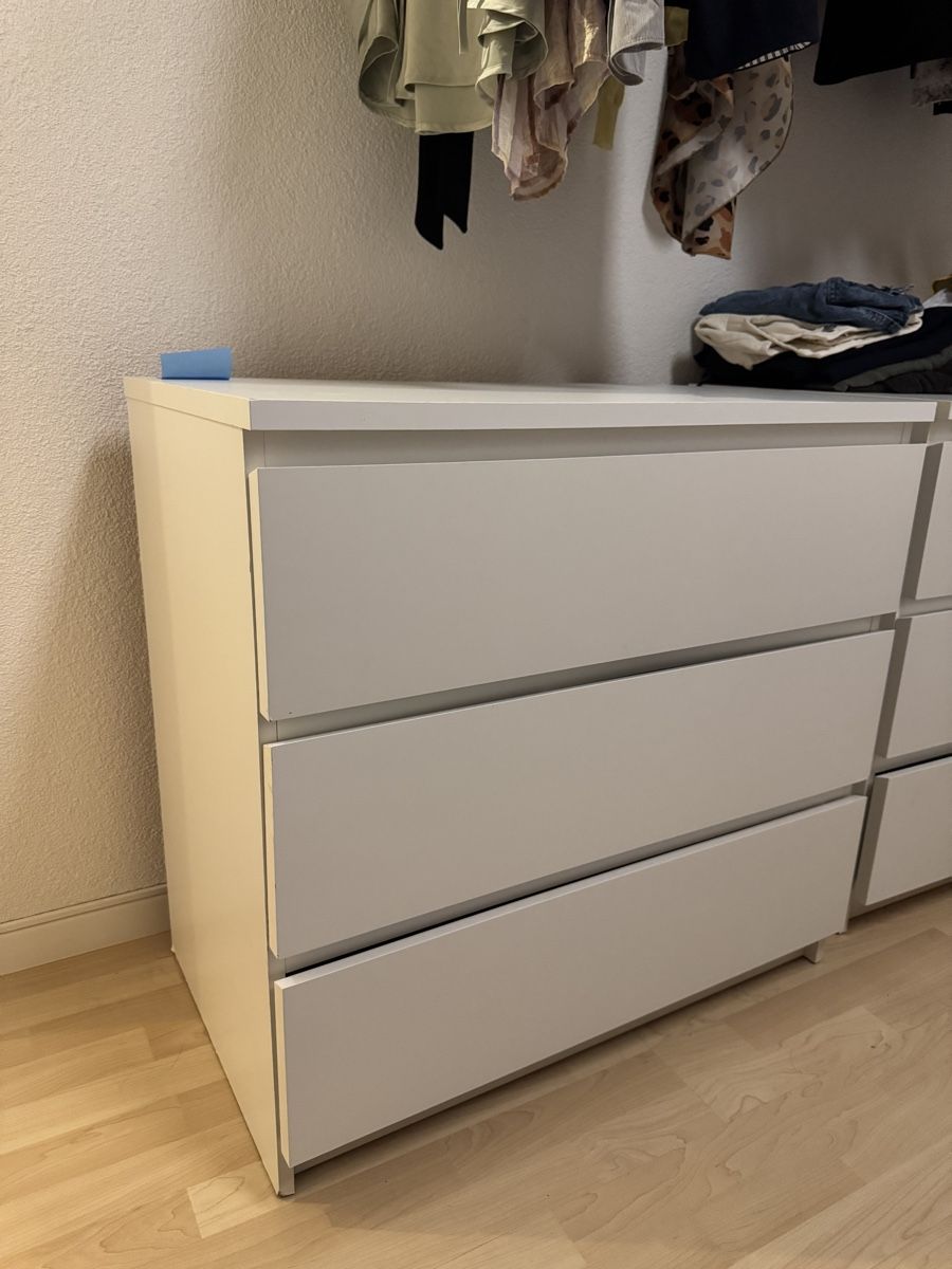 Cassettiere: IKEA MALM Kommode weiss – Usato da Winterthur venduto da Flomiverse 1